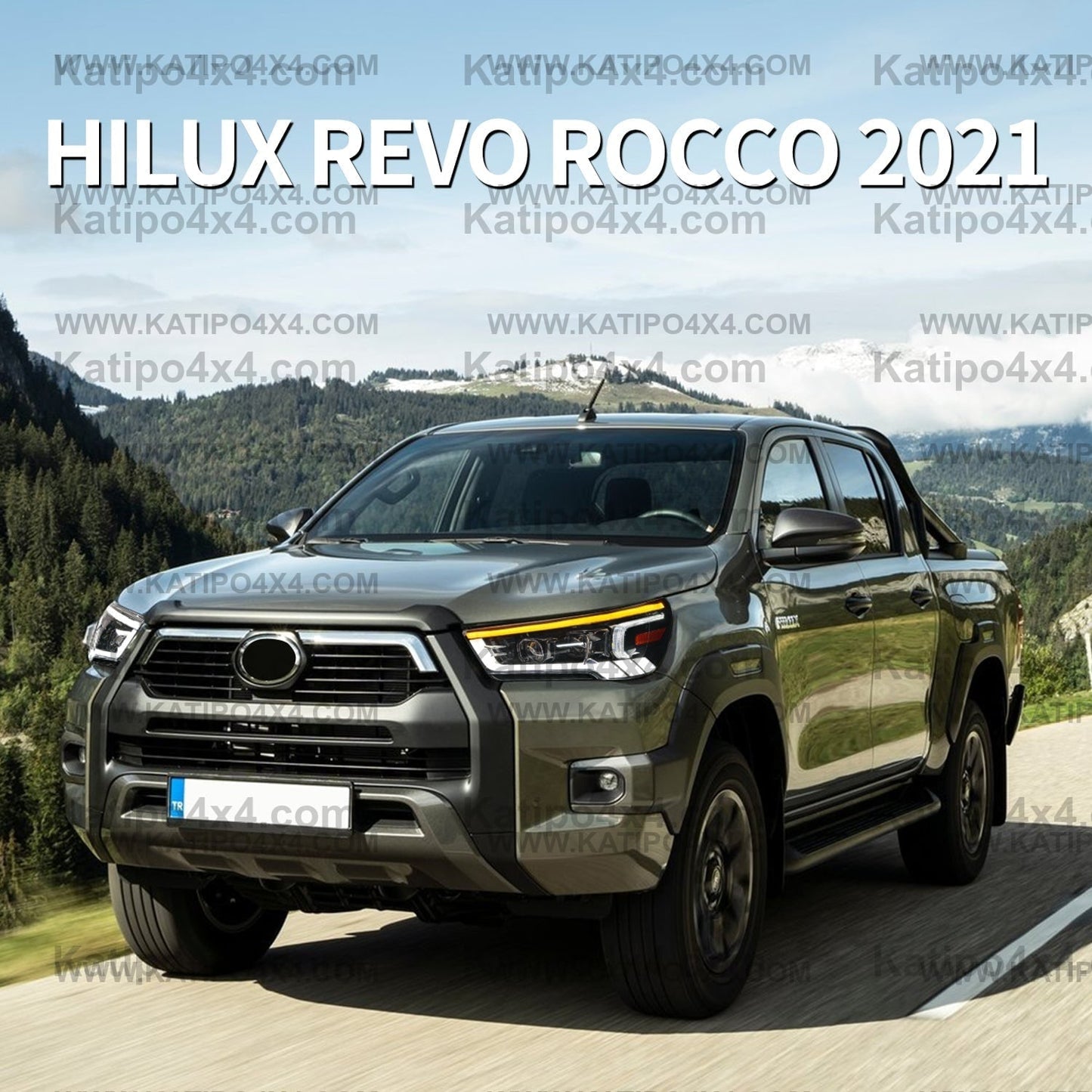 TOYOTA HILUX N80 LED HEADLIGHTS  2020-2022