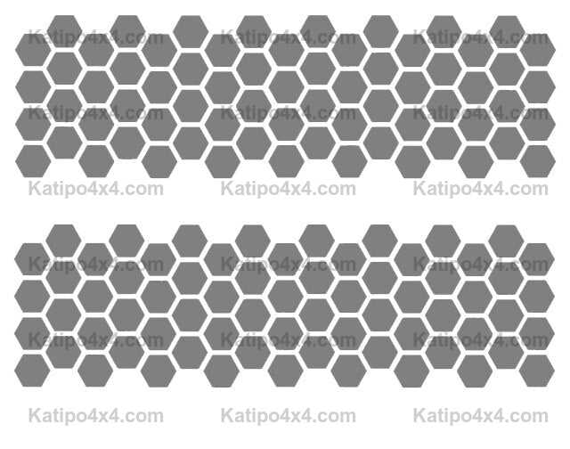 Honeycomb Side Sticker Rear Fender Sticker Car Sticker Suitable for any vehicle vinyl car wrap side graphic sticker decal