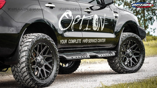 OPTION4WD - FORD EVEREST V.2 SIDE STEPS (2015-2022)