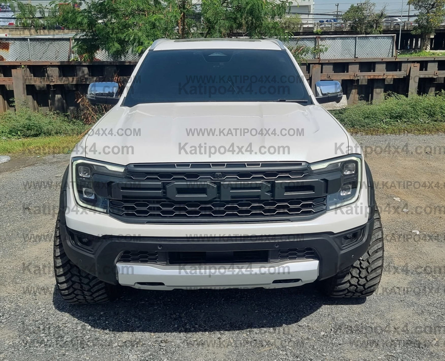 NEXT-GEN EVEREST RAPTOR WIDE BODY KIT, FRONT BUMPER & REAL RAPTOR GRILL