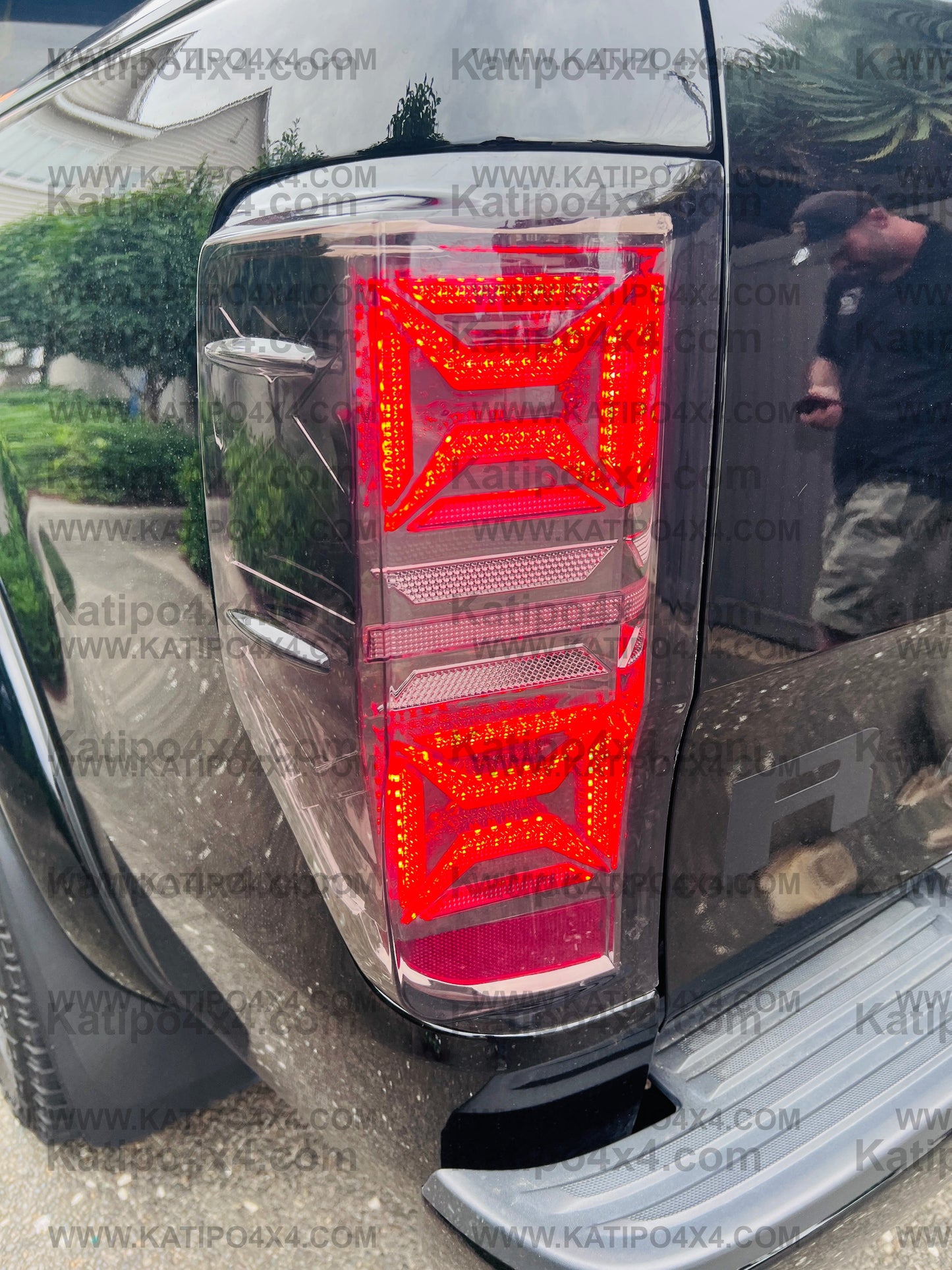FORD RANGER & RAPTOR / LED REAR TAIL LIGHTS, TYPE - X-MEN (2012-2022) ( FREE WORLDWIDE SHIPPING )