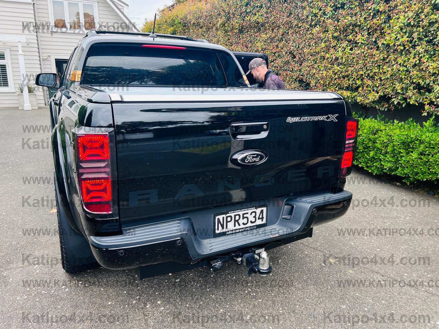 FORD RANGER & RAPTOR / LED REAR TAIL LIGHTS, TYPE - X-MEN (2012-2022) ( FREE WORLDWIDE SHIPPING )
