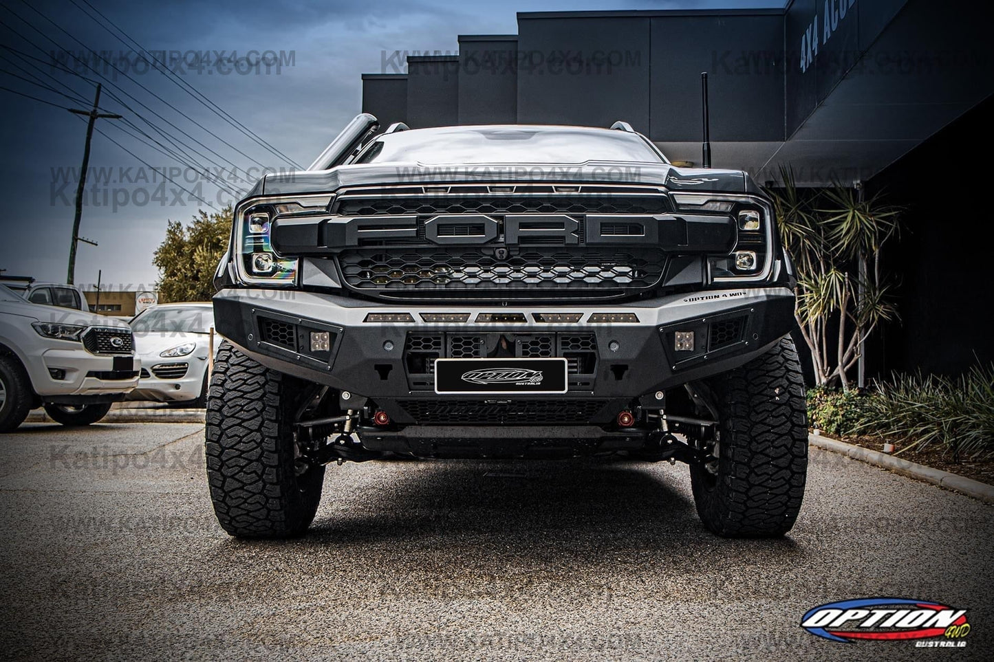 NEXT-GEN 2022+ OP-V1 FRONT WINCH BAR  - FORD RANGER & EVEREST ( IN STOCK NOW )