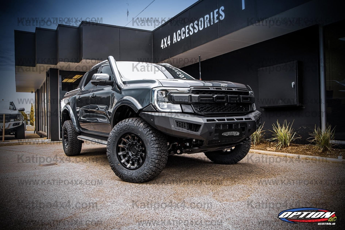 NEXT-GEN 2022+ OP-V1 FRONT WINCH BAR  - FORD RANGER & EVEREST ( IN STOCK NOW )