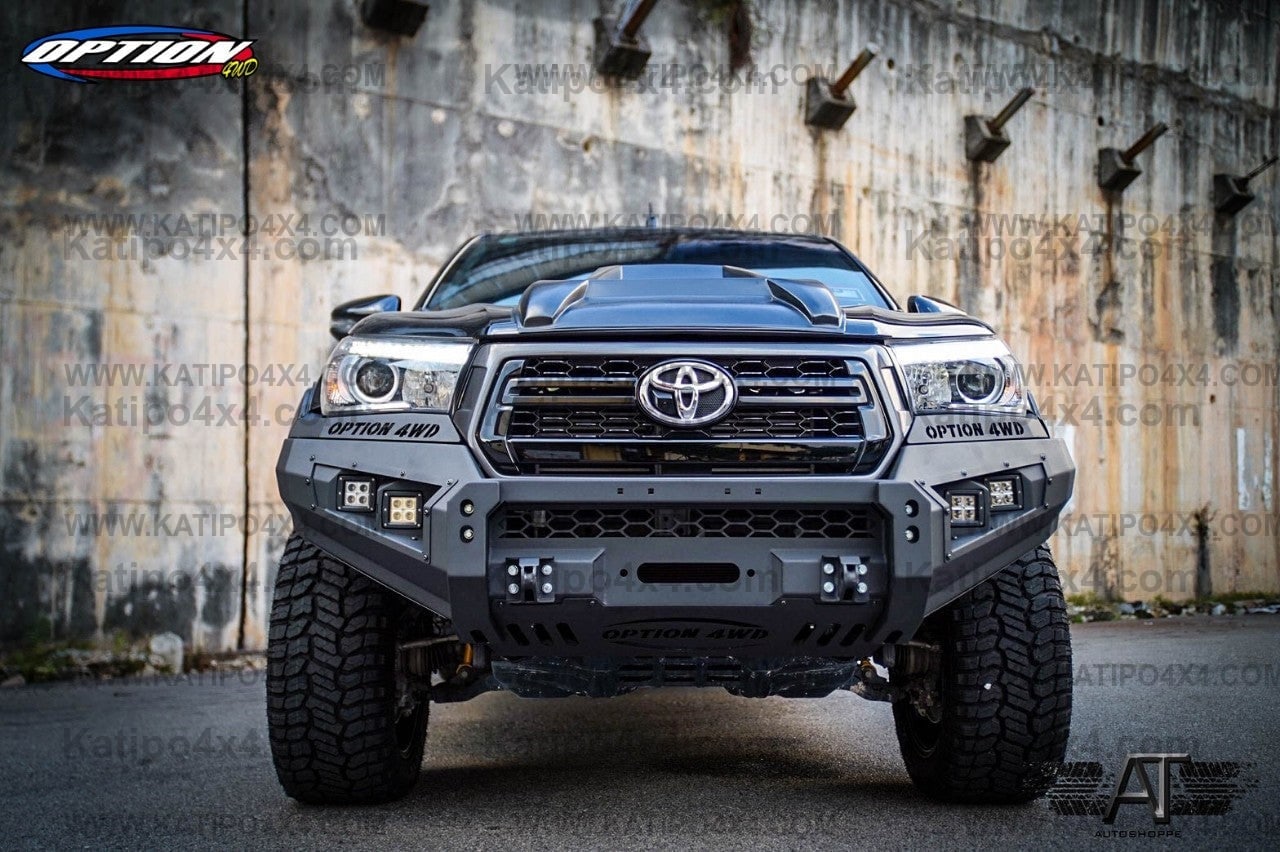 OPTION4WD - TOYOTA HILUX N80 V.1 FRONT BAR 2015-2025+